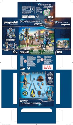 Playmobil Novelmore Combat Training — Knight Practice Set with Dummy, Shield & Swords