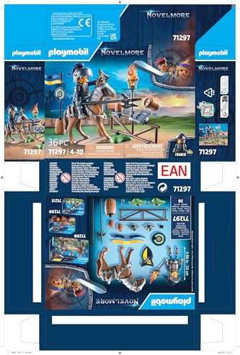 Playmobil Medieval Jousting Area (71297) – Imaginative Knight Playset