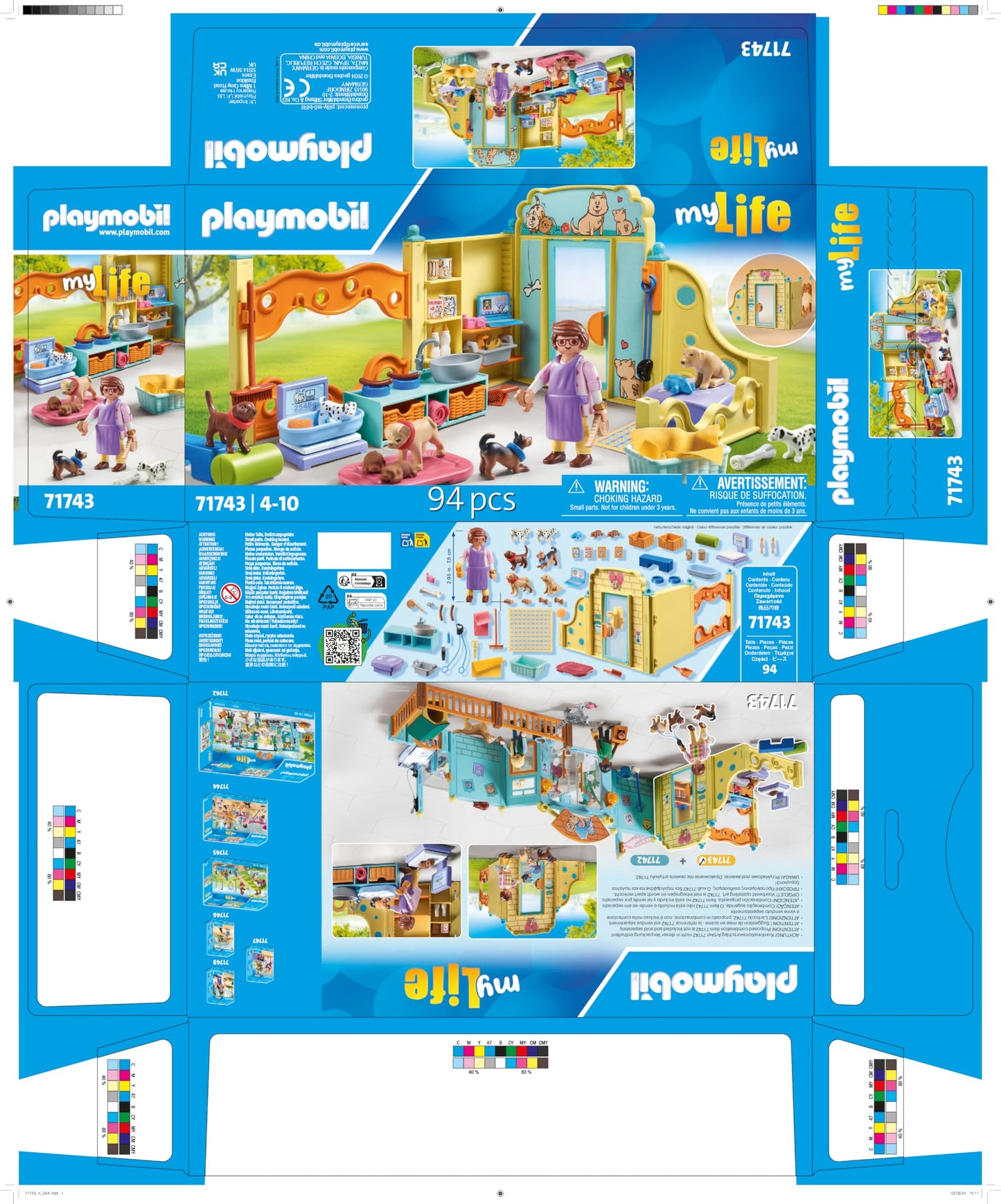 Playmobil Puppy Care Center – Playset for Ages 4-10