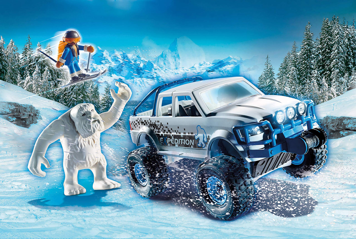 Playmobil Snow Beast Expedition – Off-Road Vehicle & Yeti Playset