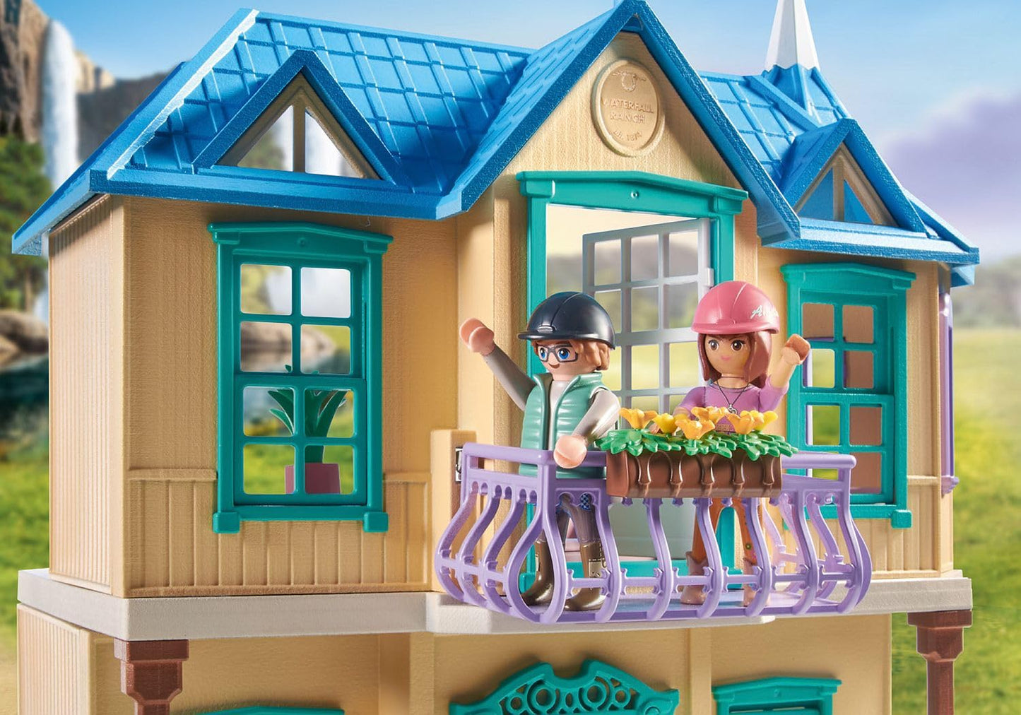 Playmobil Horses of Waterfall - Waterfall Ranch Playset