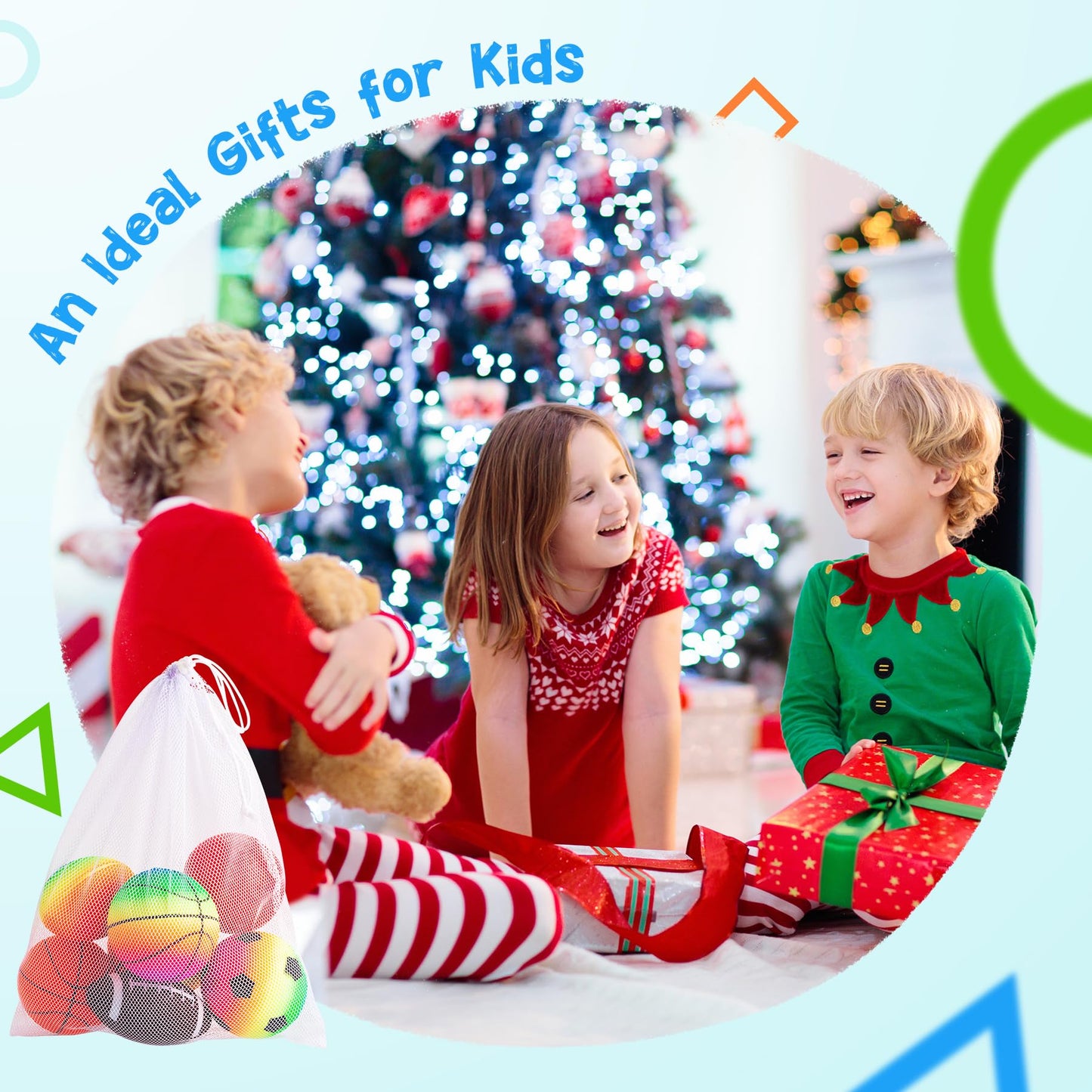 PlayZap 7-Piece Soft Ball Set for Toddlers & Kids - 5-Inch Balls for Indoor & Outdoor Play