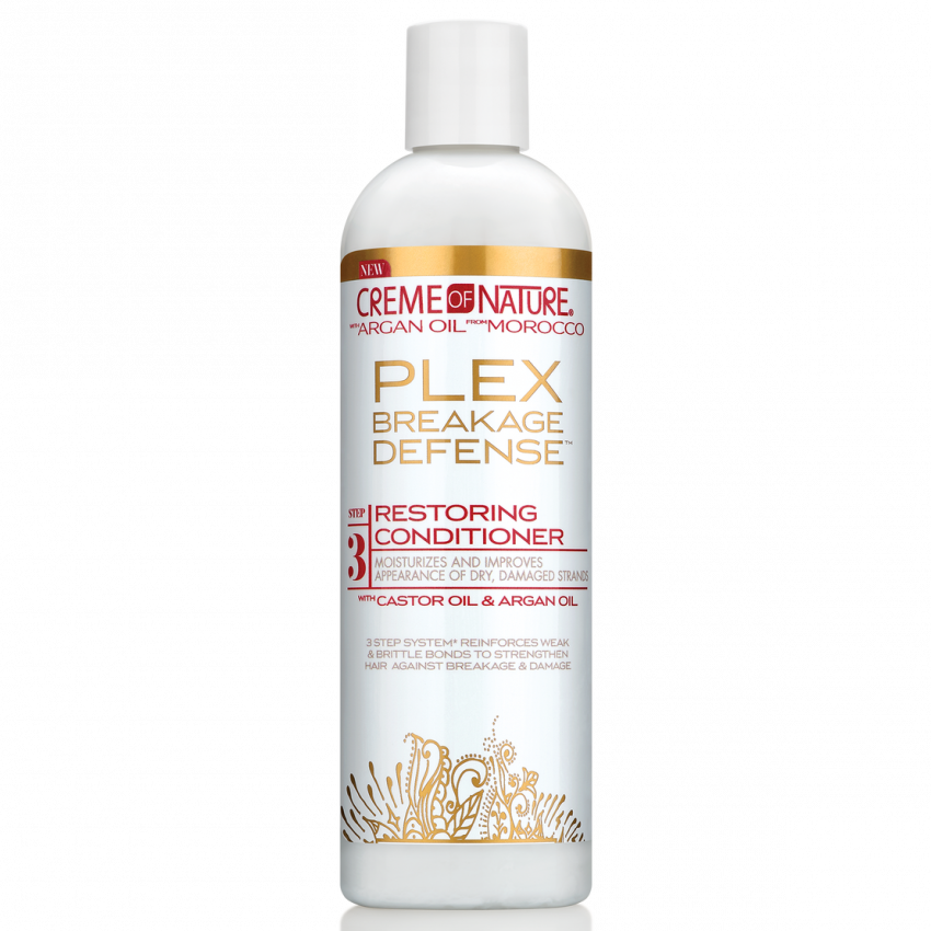 Creme Of Nature Plex Breakage Defense Restoring Conditioner 12 oz / 355 ml - For Stronger, Healthier Hair