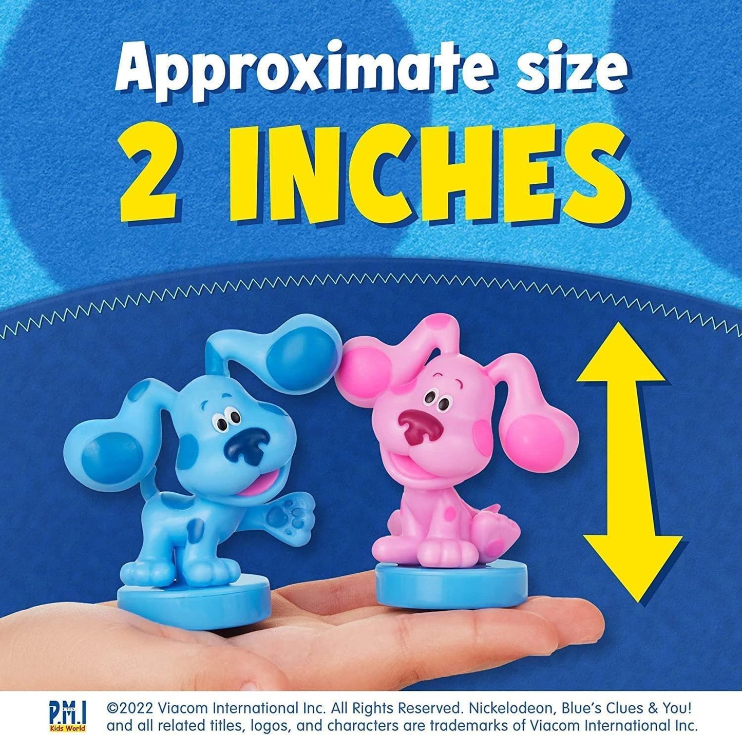 P.M.I. Blue's Clues Stamps for Kids – 5-Stamps in 1 Pack | Collect All 12 Characters
