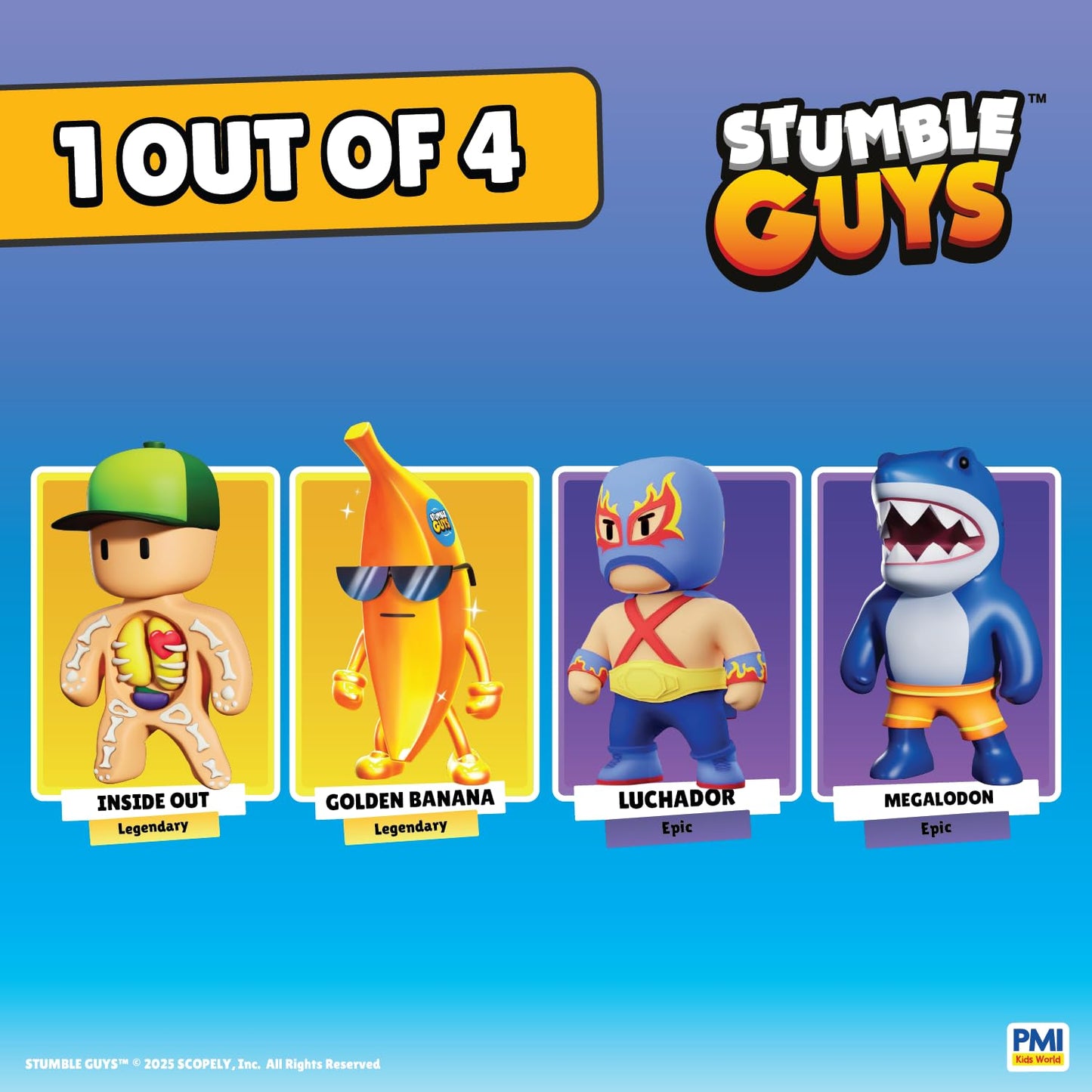 P.M.I. Stumble Guys Series 3 12” Huggable Plush – Mr. Stumble | Officially Licensed