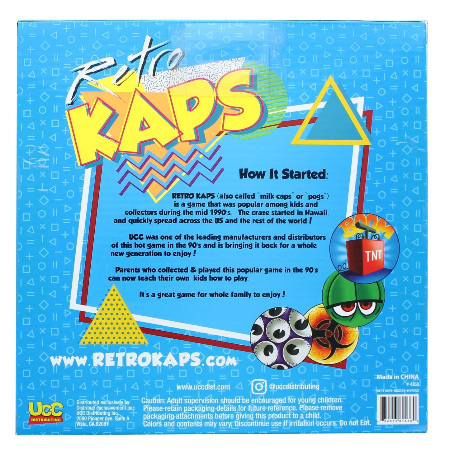 Pog Retro Kaps – Retro KAPS 2-Player Starter Kit