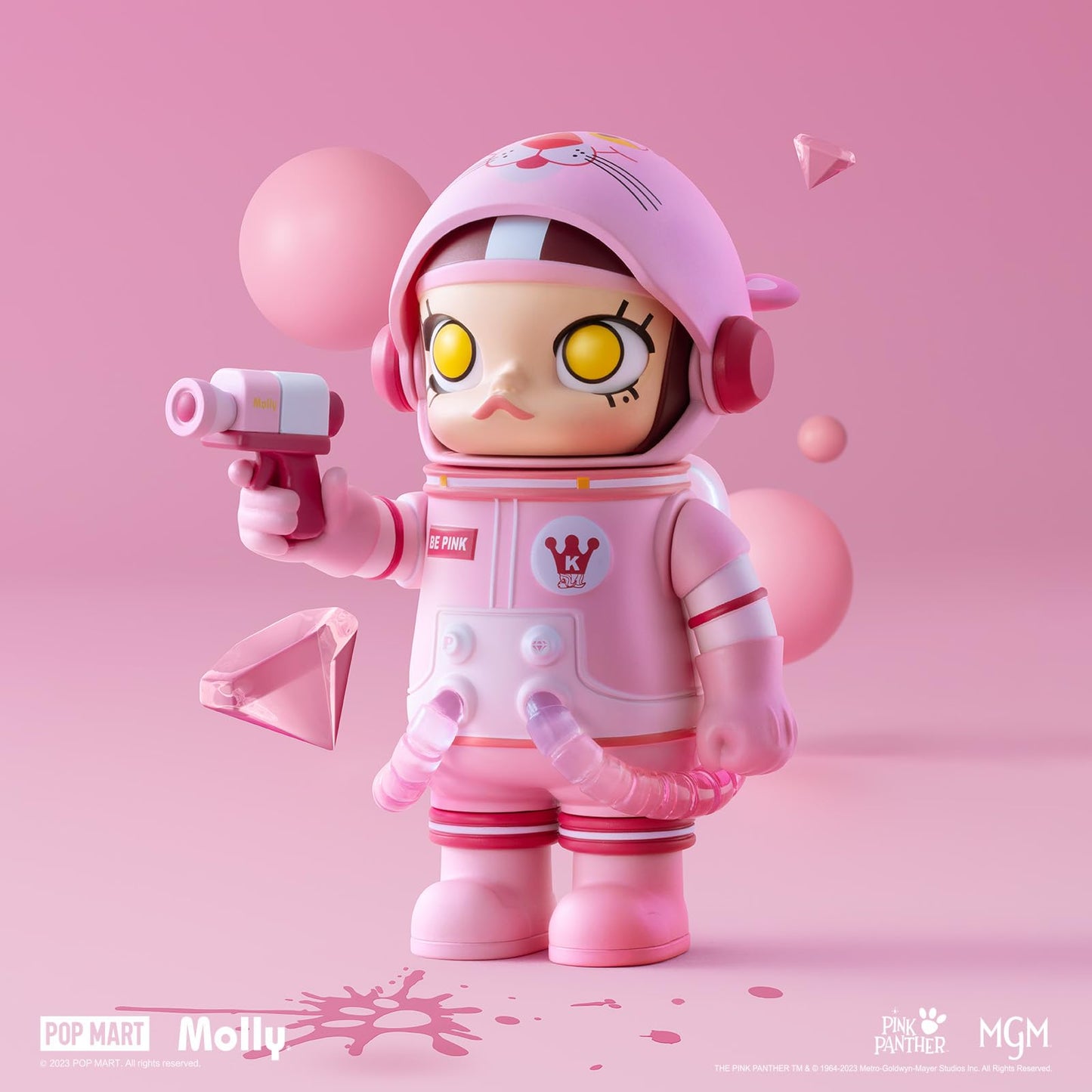 POP MART MEGA Space Molly 9PC Blind Box Figures – Random Design Collectibles for Desk & Home Decor