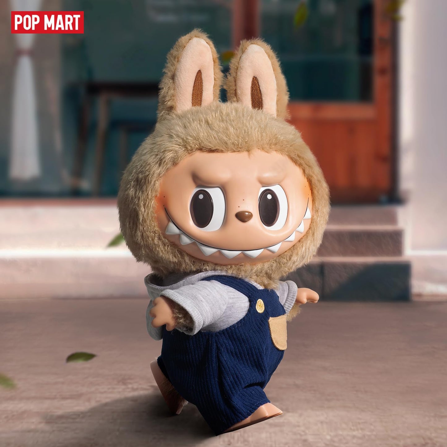 POP MART The Monsters Time to Chill Vinyl Plush Doll – Unisex Collectible Figure for Modern Home Decor