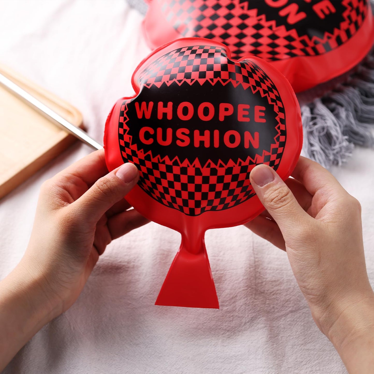 POPLAY 3 PCS Whoopee Cushions – Fart Pillow Prank Toys for Parties, Gifting & Fun