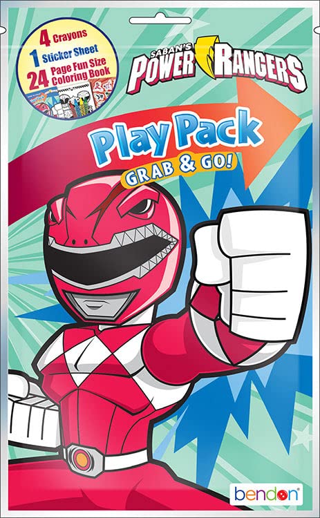 Power Rangers Coloring Book Super Set – 2 Coloring Books, Stickers & Activities