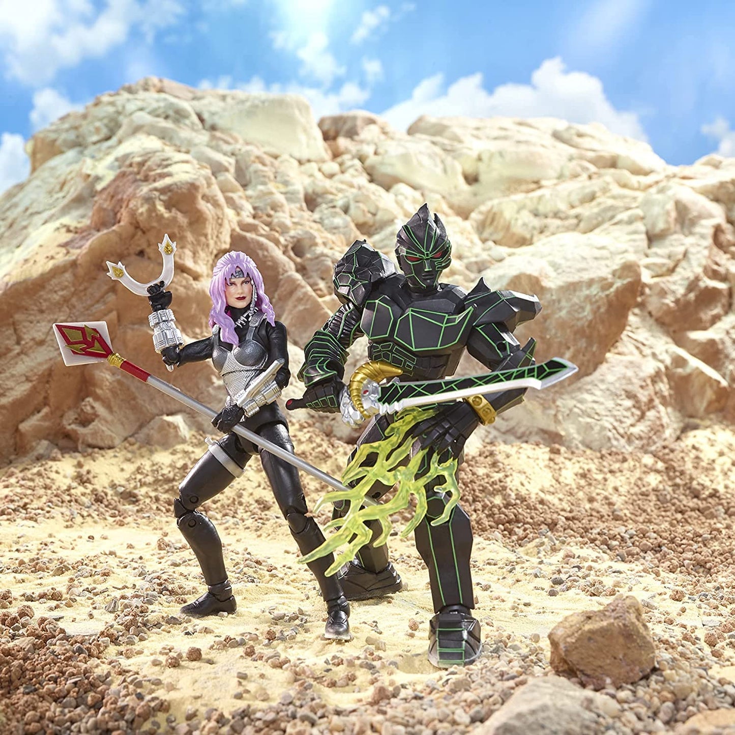 Power Rangers Lightning Collection: In Space Ecliptor & Astronema 6-Inch 2-Pack | Premium Collectible Figures