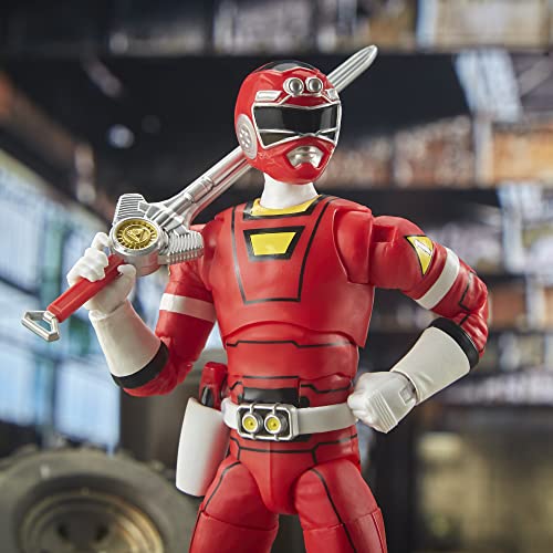 Power Rangers Lightning Collection Turbo Red Ranger 6-Inch Figure – Premium Collectible with Accessories