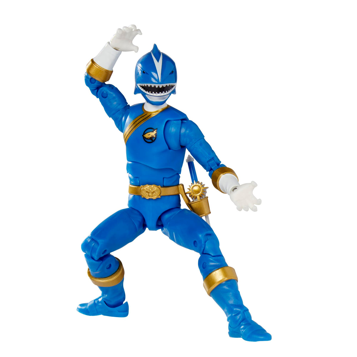 Power Rangers Lightning Collection Wild Force Blue Ranger 6-Inch Premium Collectible Figure with Accessories
