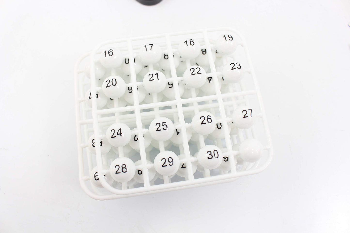 PowerTRC Bingo Machine Cage Set - Classic Cage with Balls & Tray