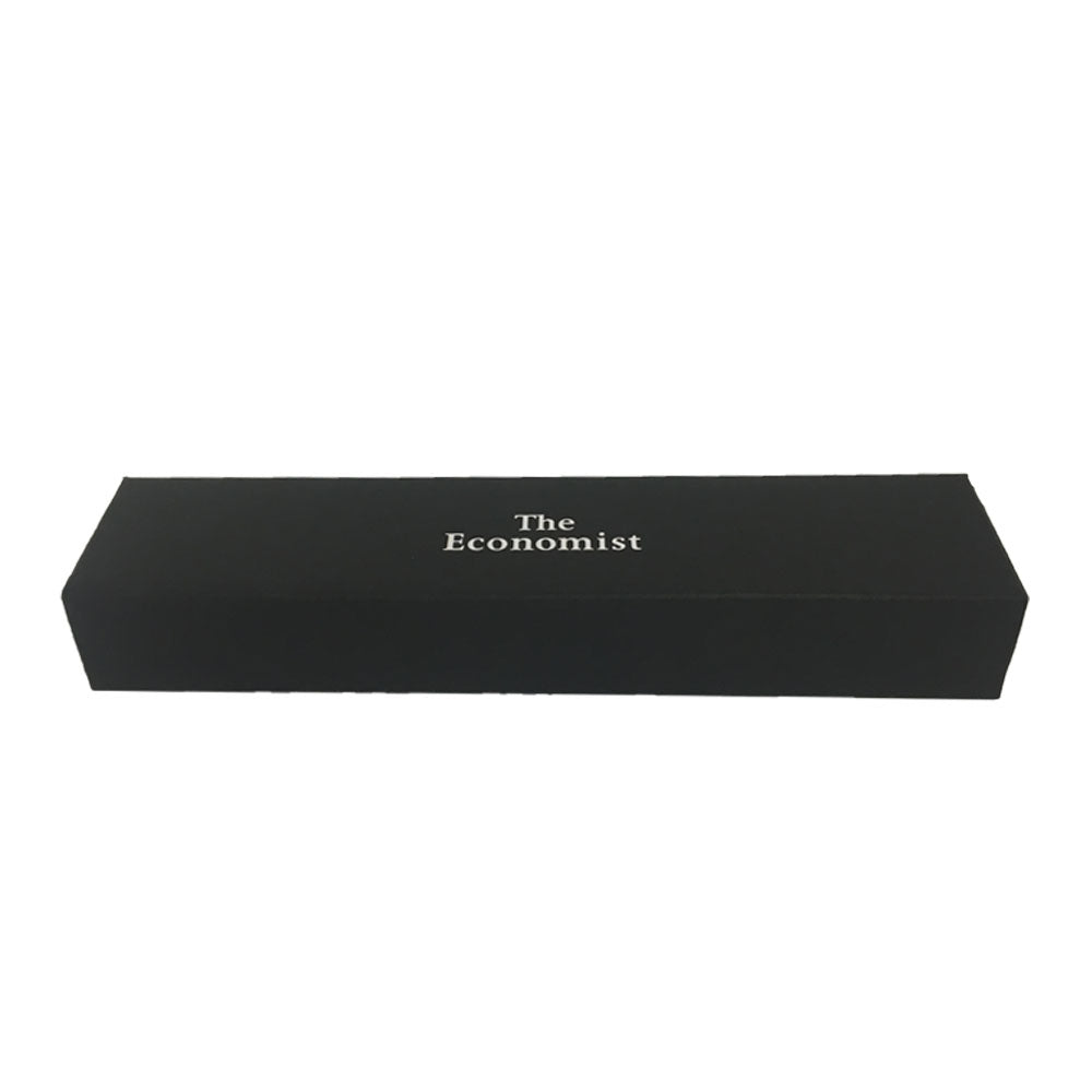 The Economist Rollerball Pen with Lid and Gift Box - Black