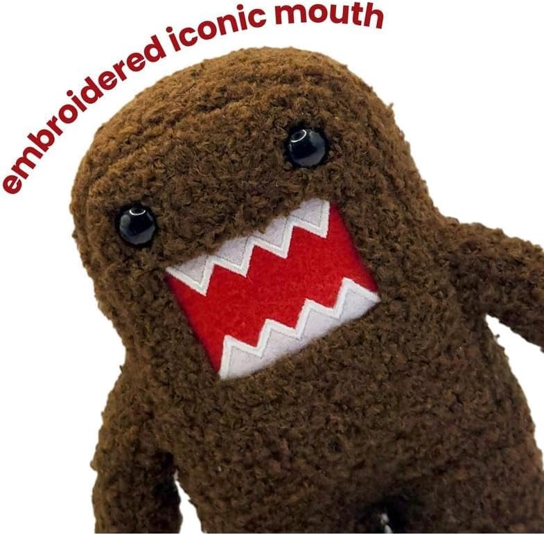 Prime Collectibles Domo 6.5 Inch Plush with Backpack – Official Collectible Soft Toy