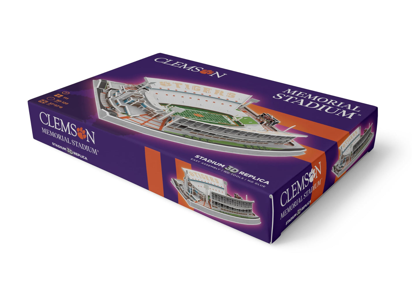 Pro-Lion 3D Jigsaw Puzzle Memorial Stadium – 94 Pieces | NCAA Football Gift for Ages 7+