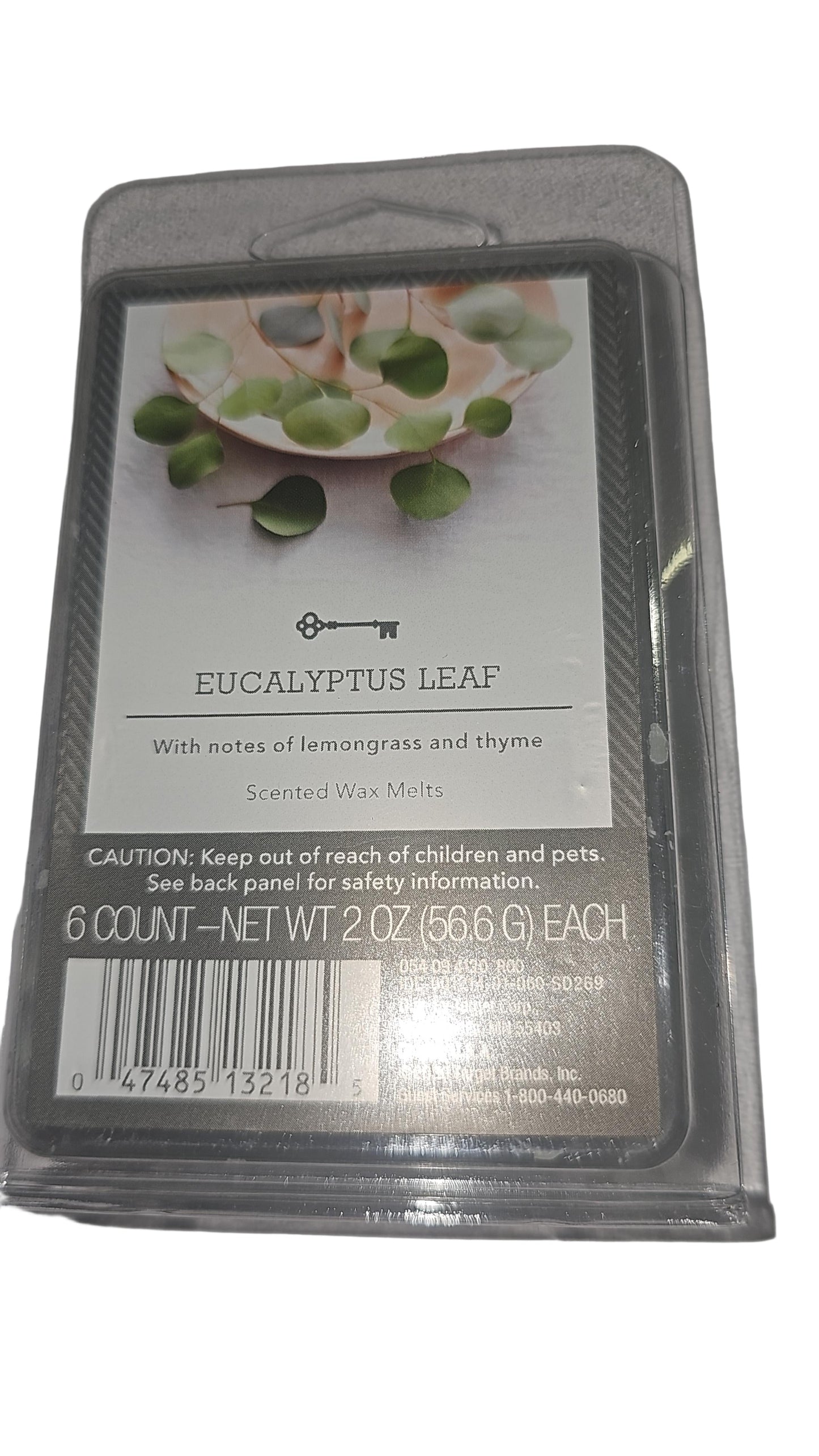 eucalyptus leaf Wax Melts - 6 Count - Net WT 2 oz
