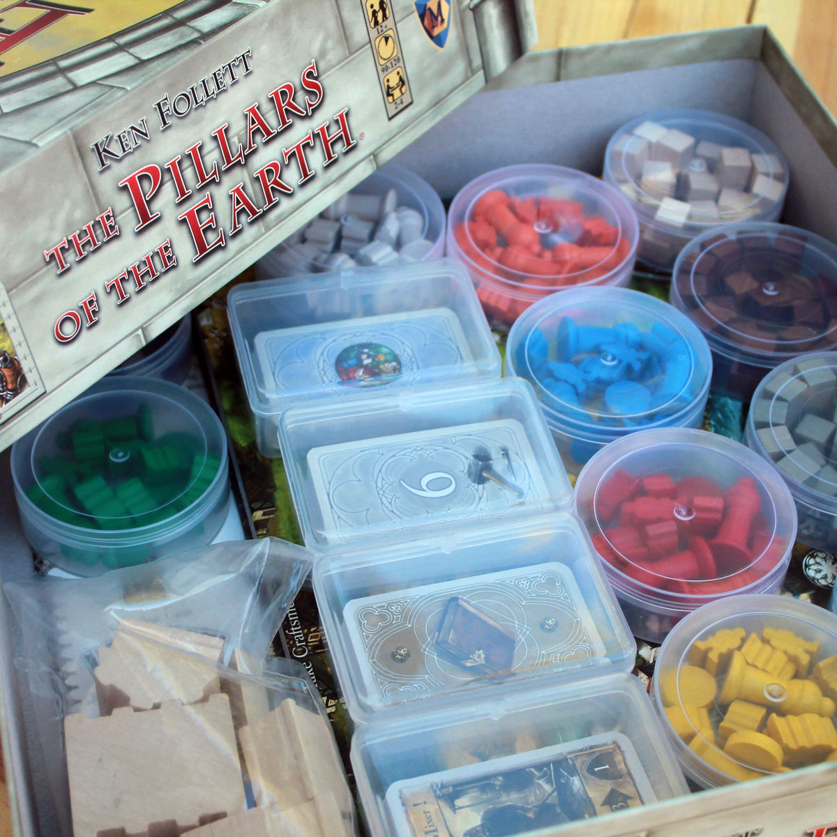 PRODUCT80 BitsBins Board Game Piece Storage and Organizers – 18-Piece Combo Pack