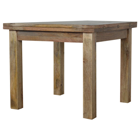 Extendable Butterfly Dining Table | Oak Mango Wood