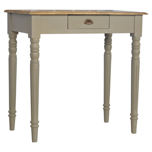 Hand Painted Writing Desk | Hand-Painted Solid Mango Wood