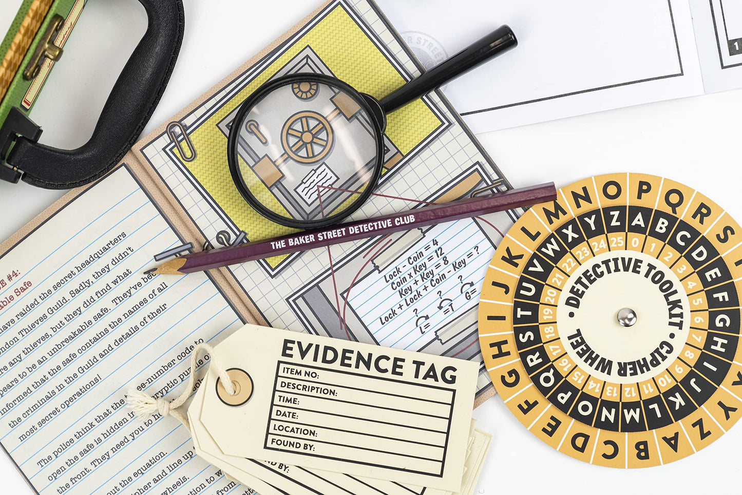 Professor PUZZLE The Detective Toolkit – Sherlock Holmes Mystery Case Kit
