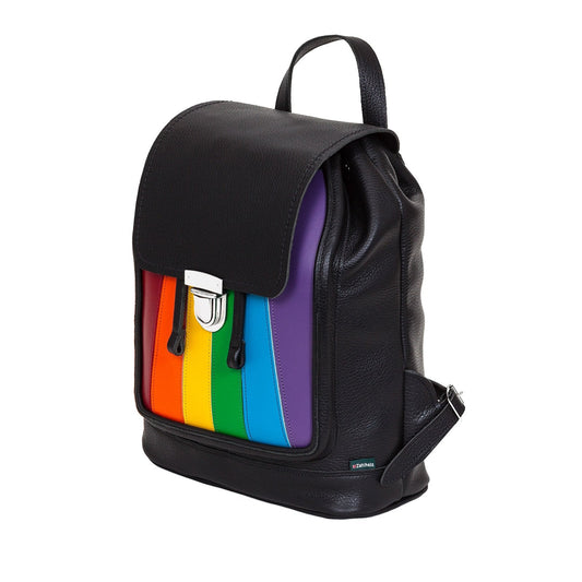 Soft Leather Backpack - Pride Rainbow