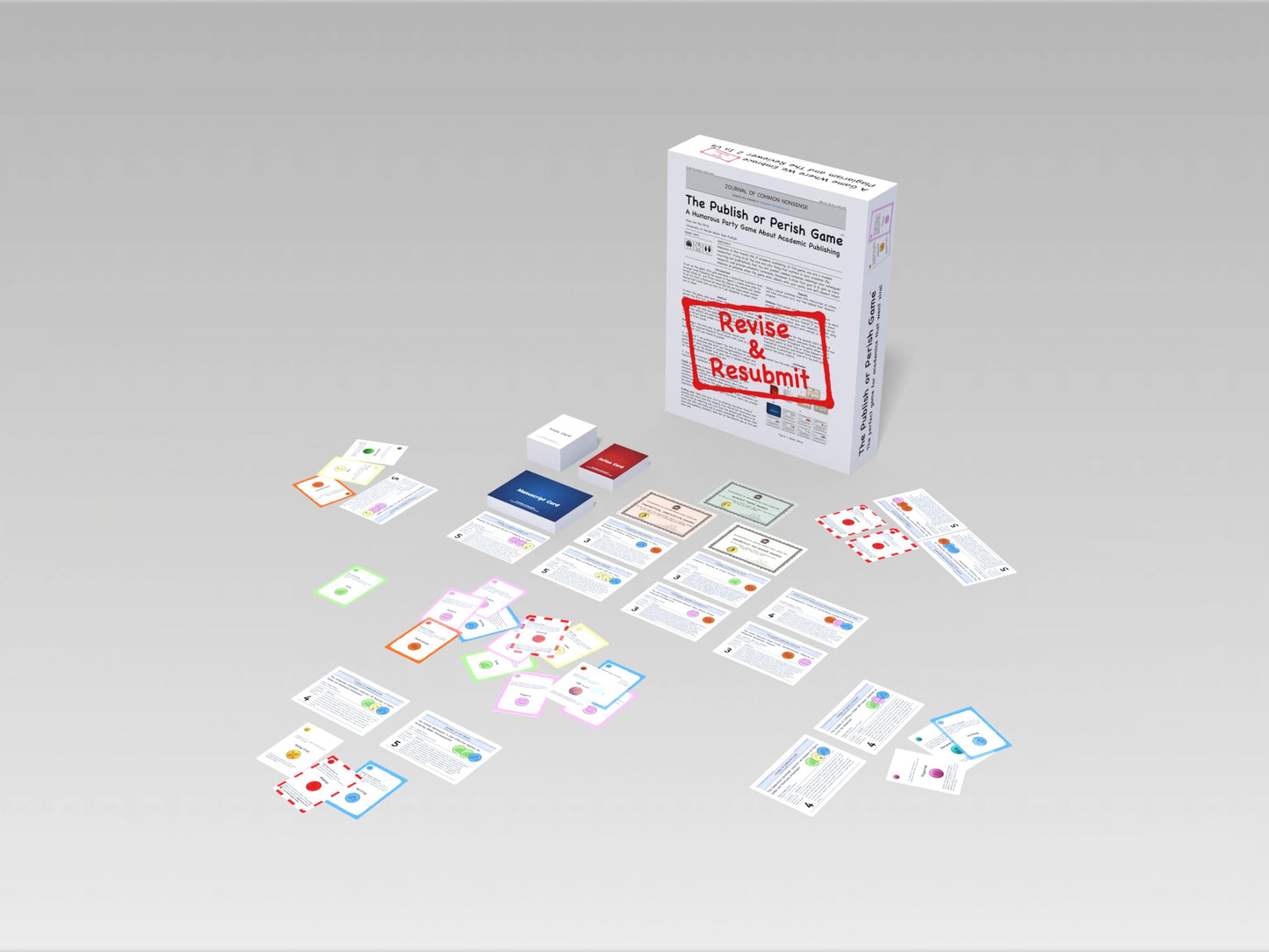 Publish or Perish: Humorous Academic Party Game for 3-6 Players | Ages 14+