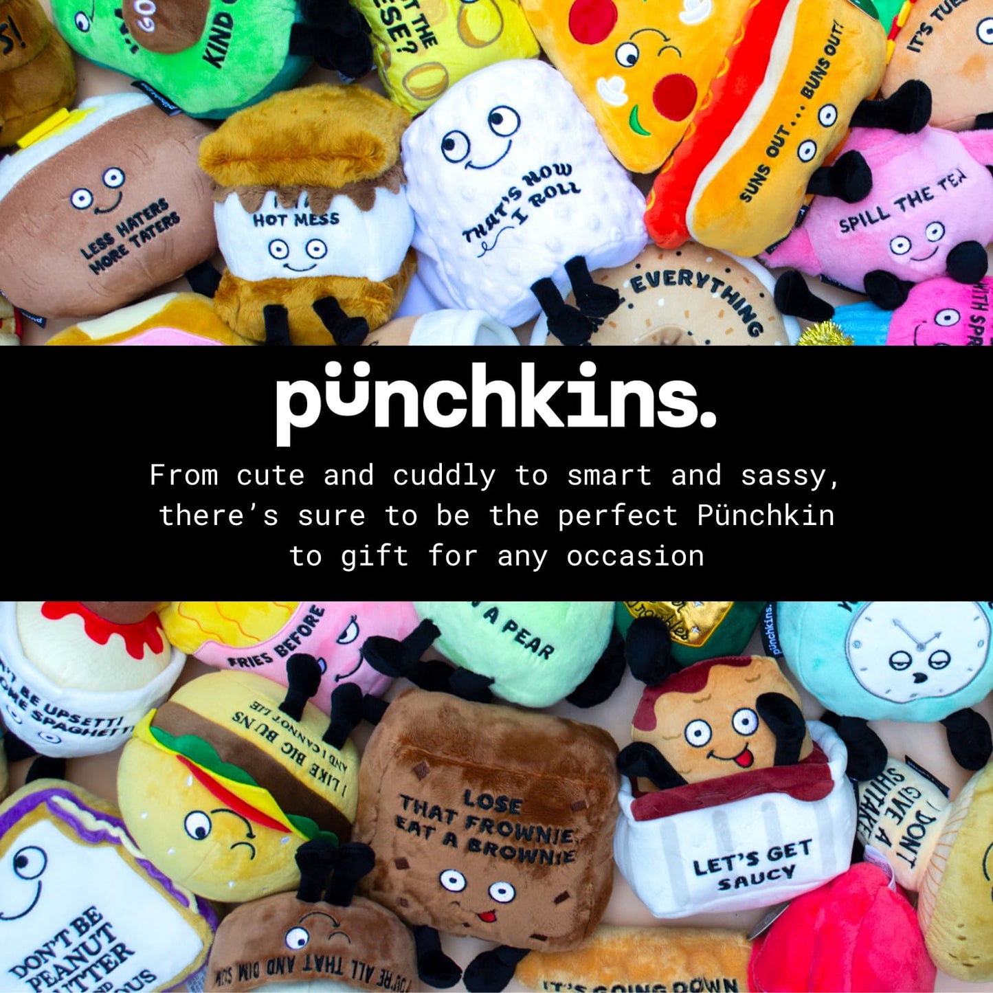 Punchkins Toilet Roll Plushie – That's How I Roll Silly Plush Toy