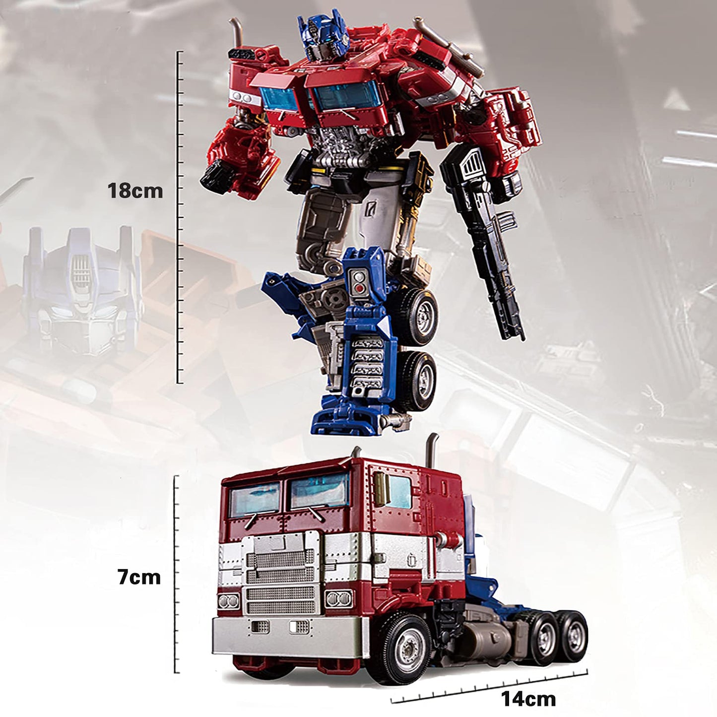 QCCX Car Robot Toys | 2-in-1 Deformation Robot & Car Action Figure