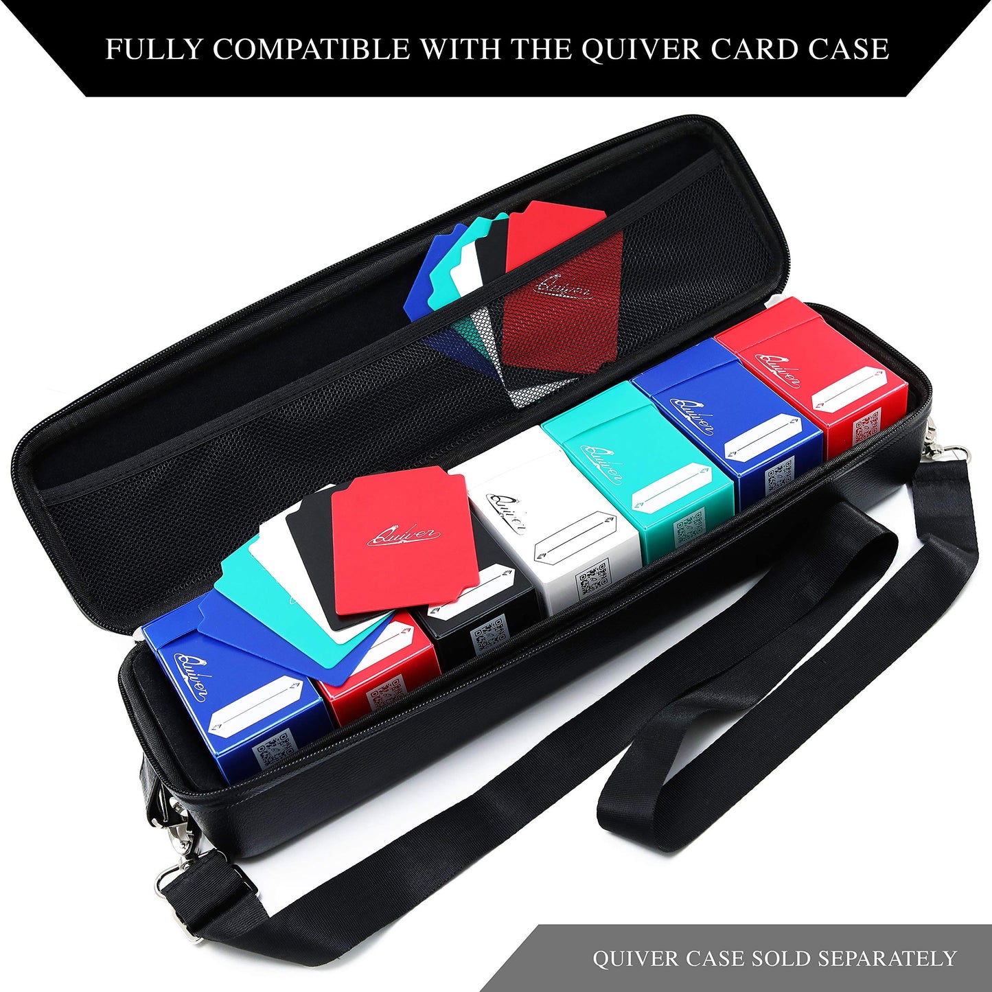 Quiver Time 80+ Standard Deck Blocks – 5 Box Set for MTG & TCGs (White, Black, Blue, Red & Green)