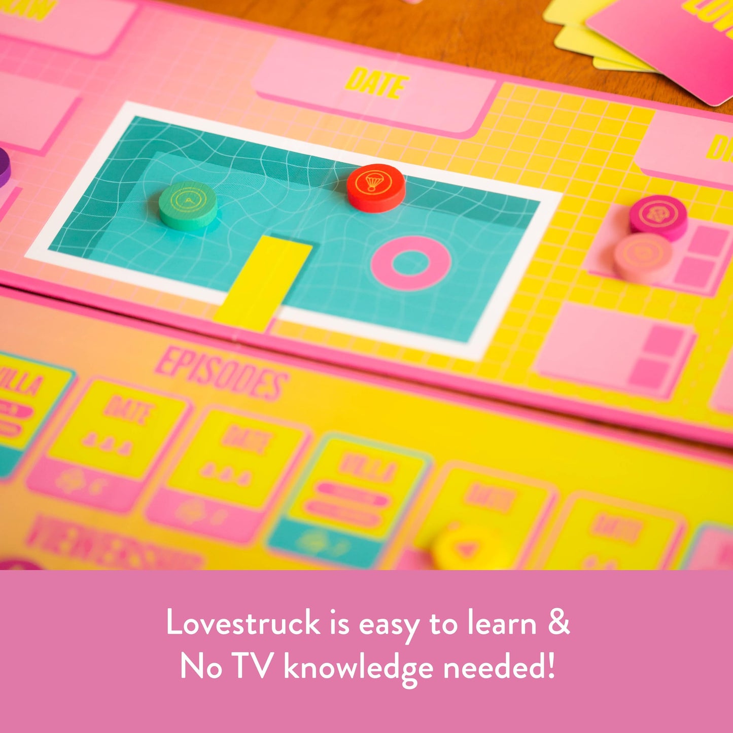 Rabble Lovestruck: Reality TV Party Board Game for 5-10 Players