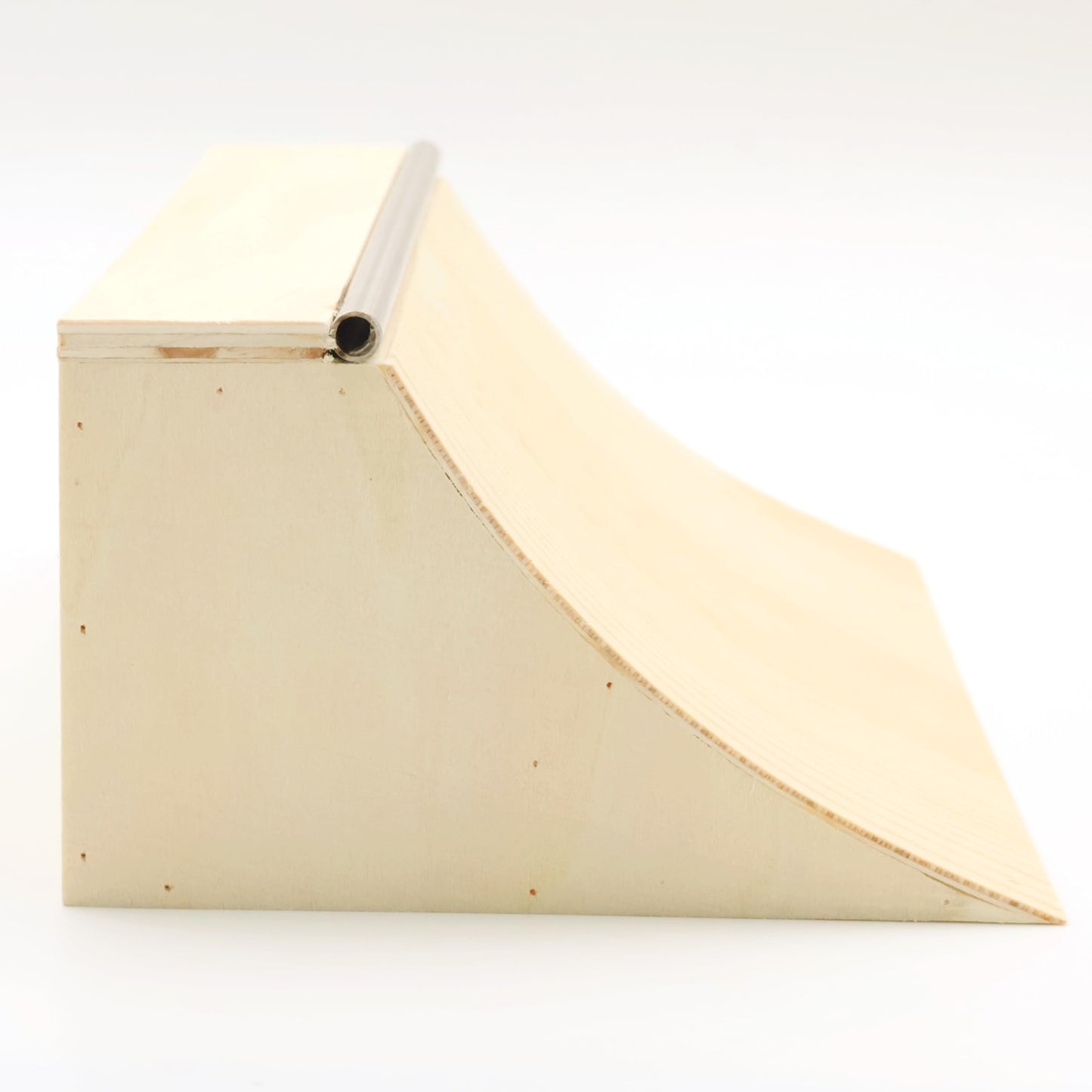 RACOFSB Wooden Fingerboard Ramp – Handmade Pro Quarter Pipe Obstacle