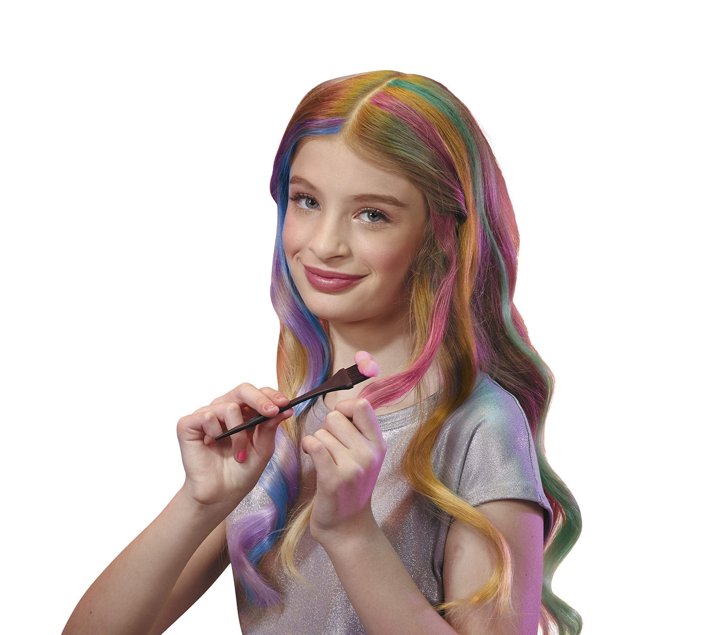 Rainbow High Salon Playset with Rainbow Hair Color Foam for Kids & Dolls – Doll Not Included
