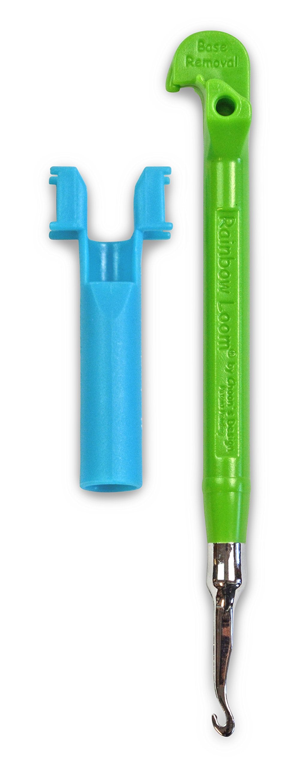 Rainbow Loom Upgrade Kit Green Metal Hook and Mini Loom