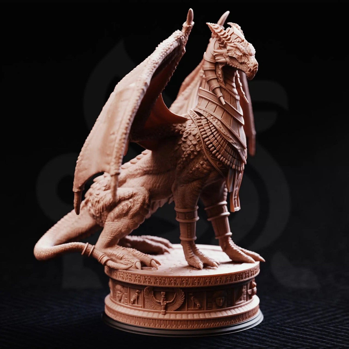 Ramulek Dragon of the Southern Sands - 3D Printed Monster Miniature