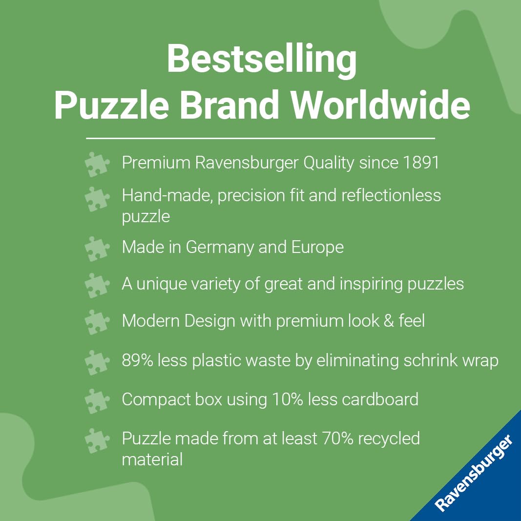 Ravensburger Dean MacAdam Goldilocks Gets Caught! 1000-Piece Puzzle – Made in Germany