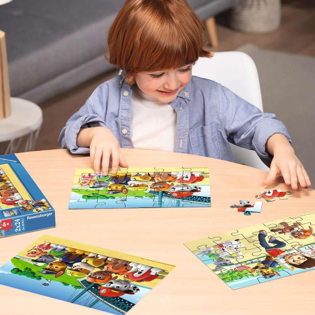 Ravensburger Paw Patrol Jigsaw Puzzle (2 x 24 Pieces) – 3+ Years | Family Fun