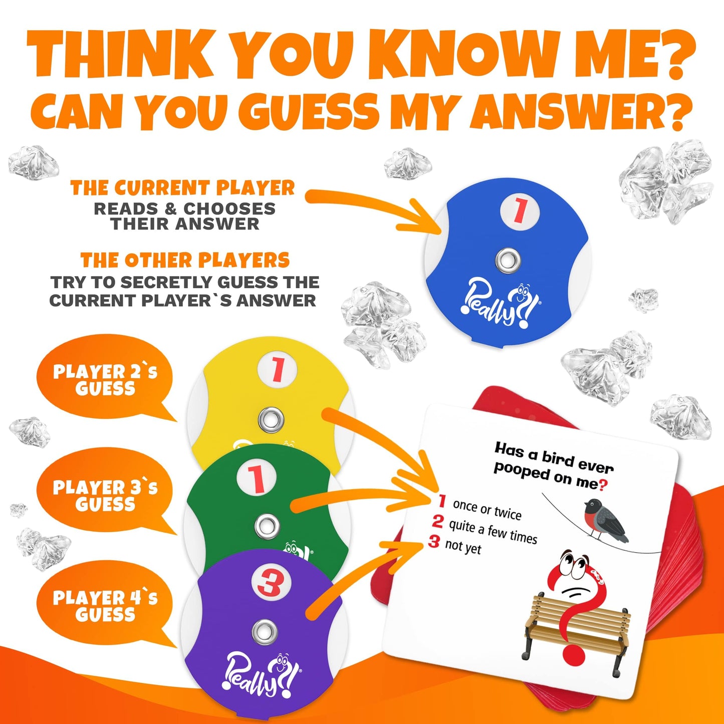 Really?! Conversation Card Game for All Ages – Fun Family & Friends Night