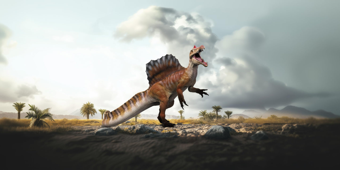 RECUR 18-inch Spinosaurus Model – Realistic Dinosaur Figurine for Display and Play