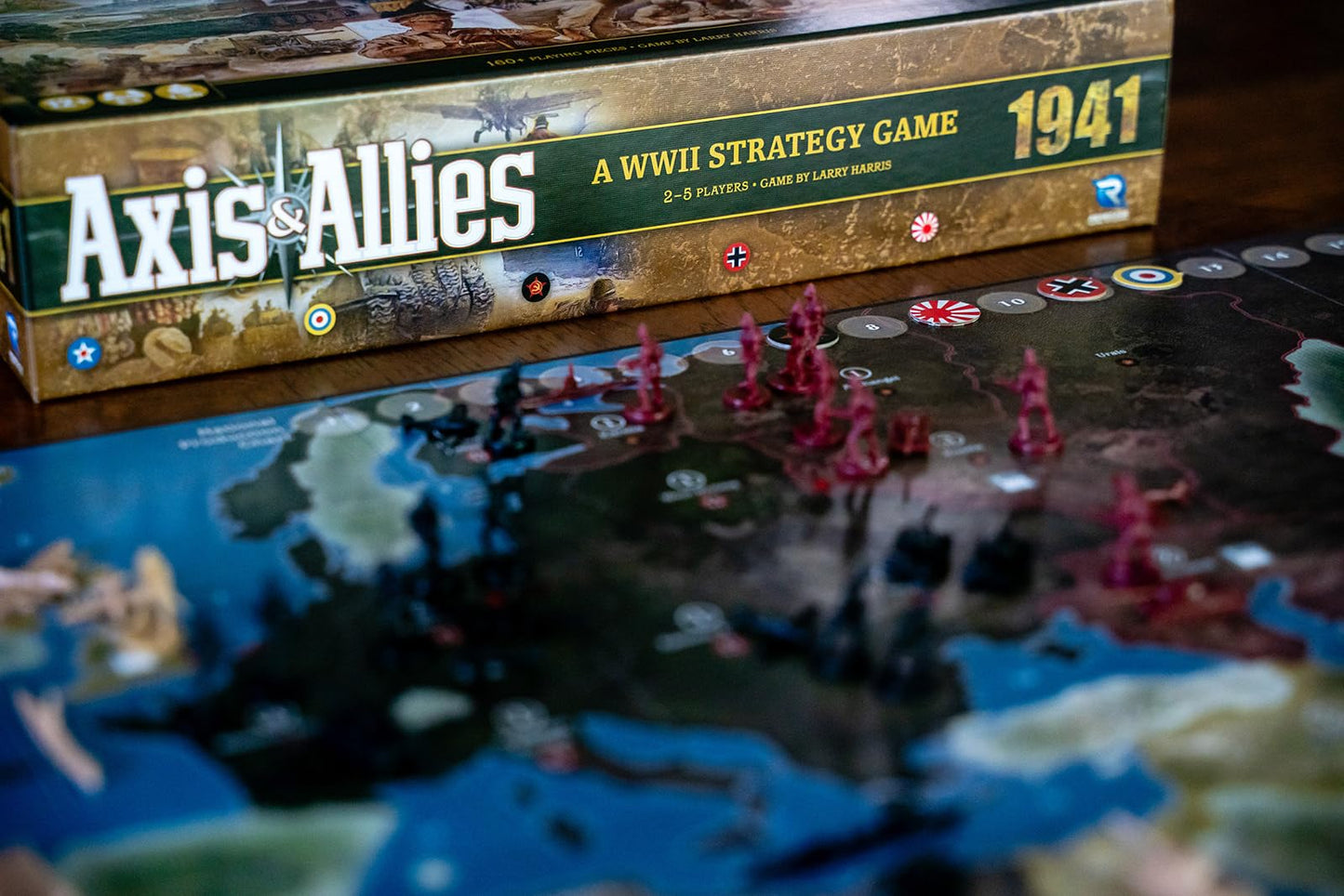 Axis & Allies 1941 Board Game by Renegade Game Studios | 2-5 Players, 1–3 Hours