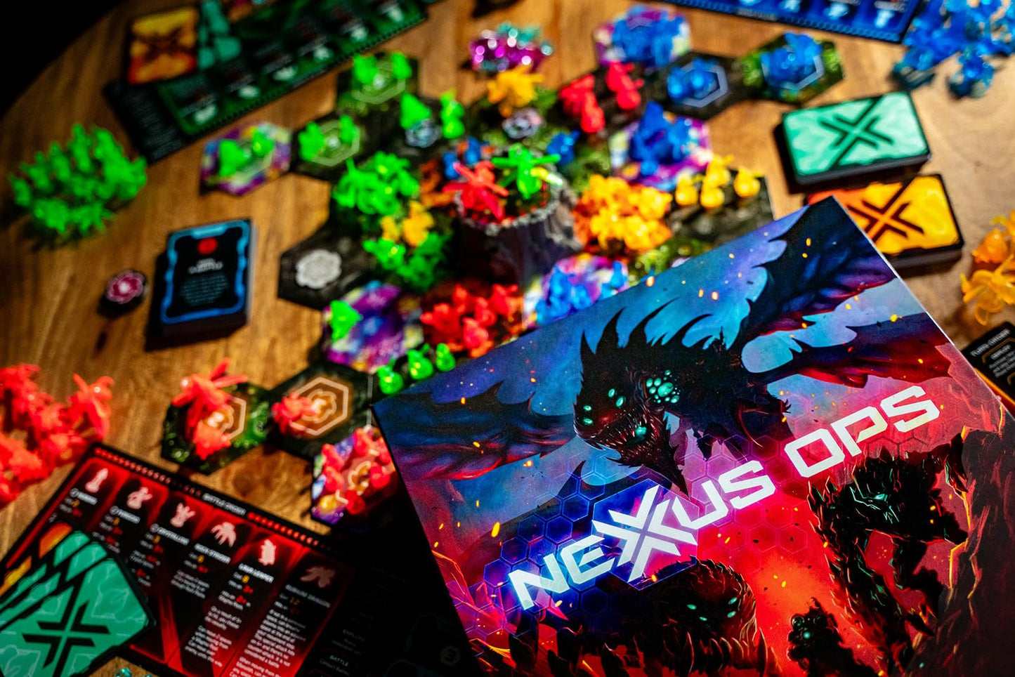 Renegade Game Studios: Nexus Ops – Strategy Board Game with Secret Missions & Rubium Mines