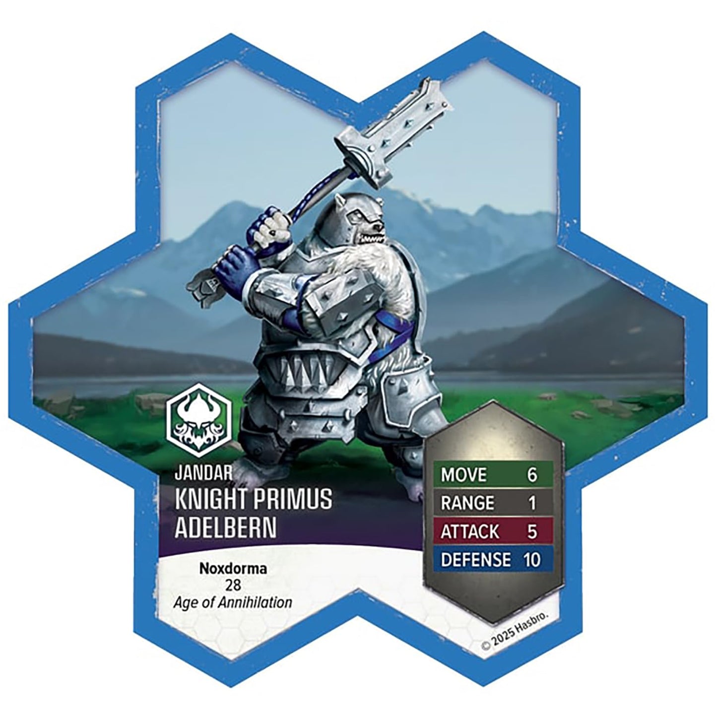 Heroscape Rising Tide – Knight Primus Adelbern & Ordo Borealis Army Expansion | Renegade Game Studios