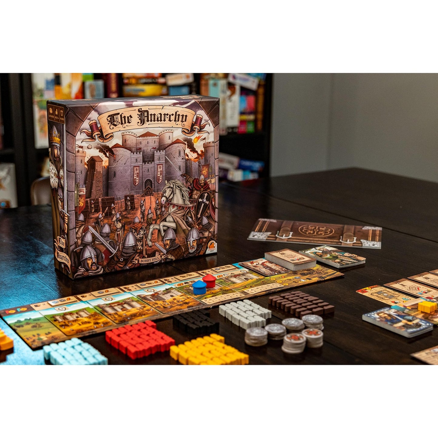 Renegade Games: The Anarchy – Medieval Domain-Building Strategy Board Game for 1-4 Players