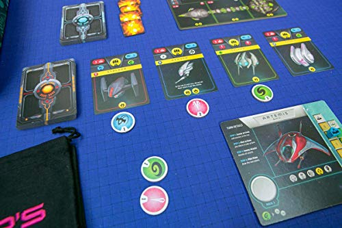 Renegade Game Studios Warp's Edge | Solo Space Bag-Building Game (Ages 10+)
