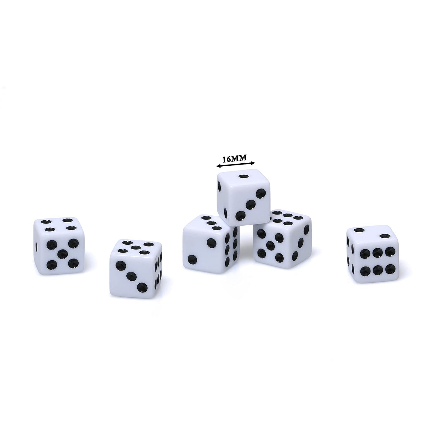 RERIVER Leatherette Dice Cup Set – Camel Exterior, Beige Velvet Interior, 6 Black-Dot D6 Dice (1 Pack)