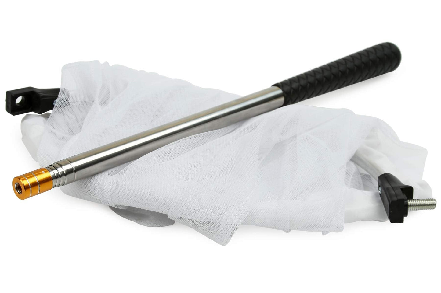 RESTCLOUD Insect and Butterfly Net — 16-Inch Ring, 36-Inch Depth, 59-Inch Stainless Telescopic Handle