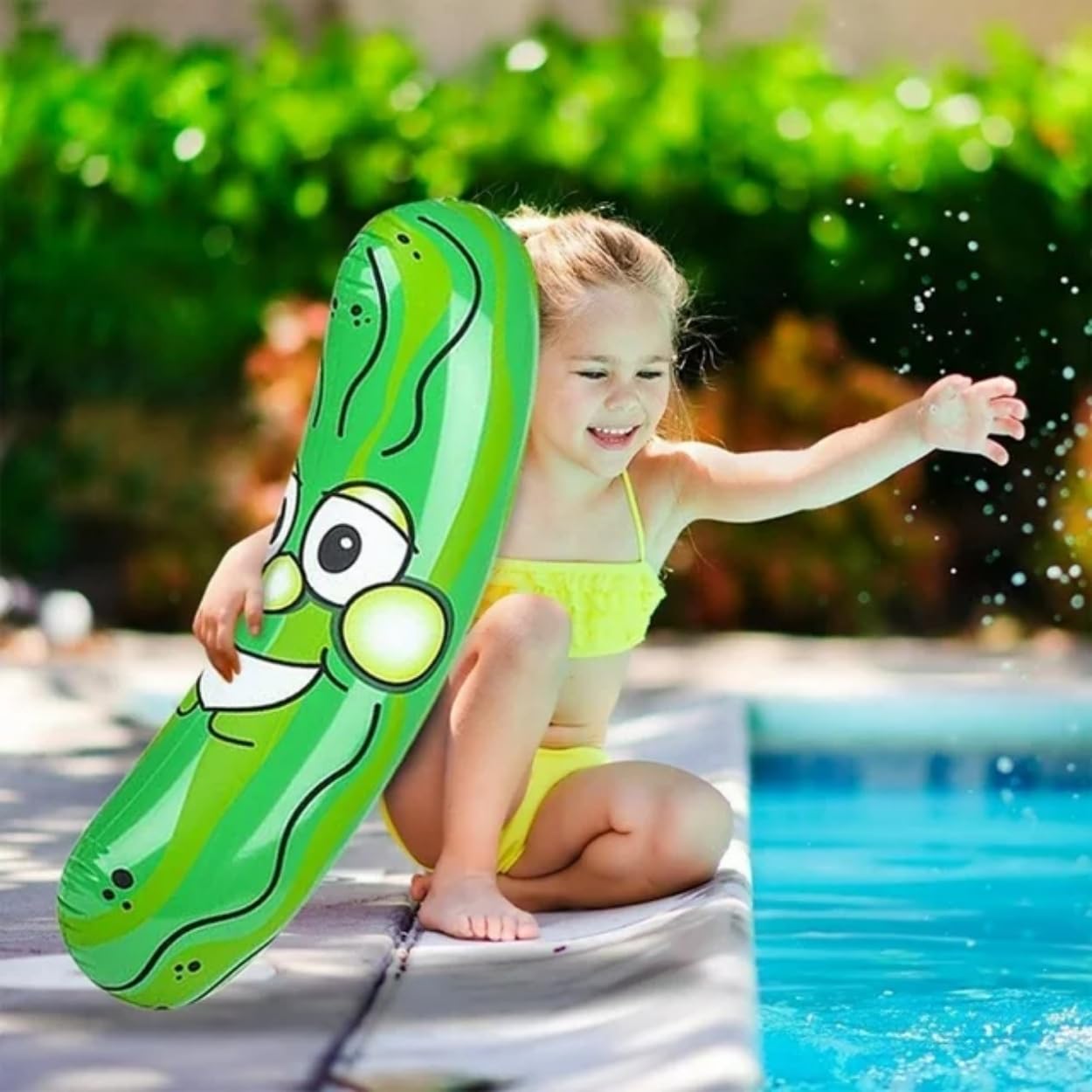 Rhode Island Novelty 36-Inch Giant Inflatable Pickle | One-Piece Fun Toy