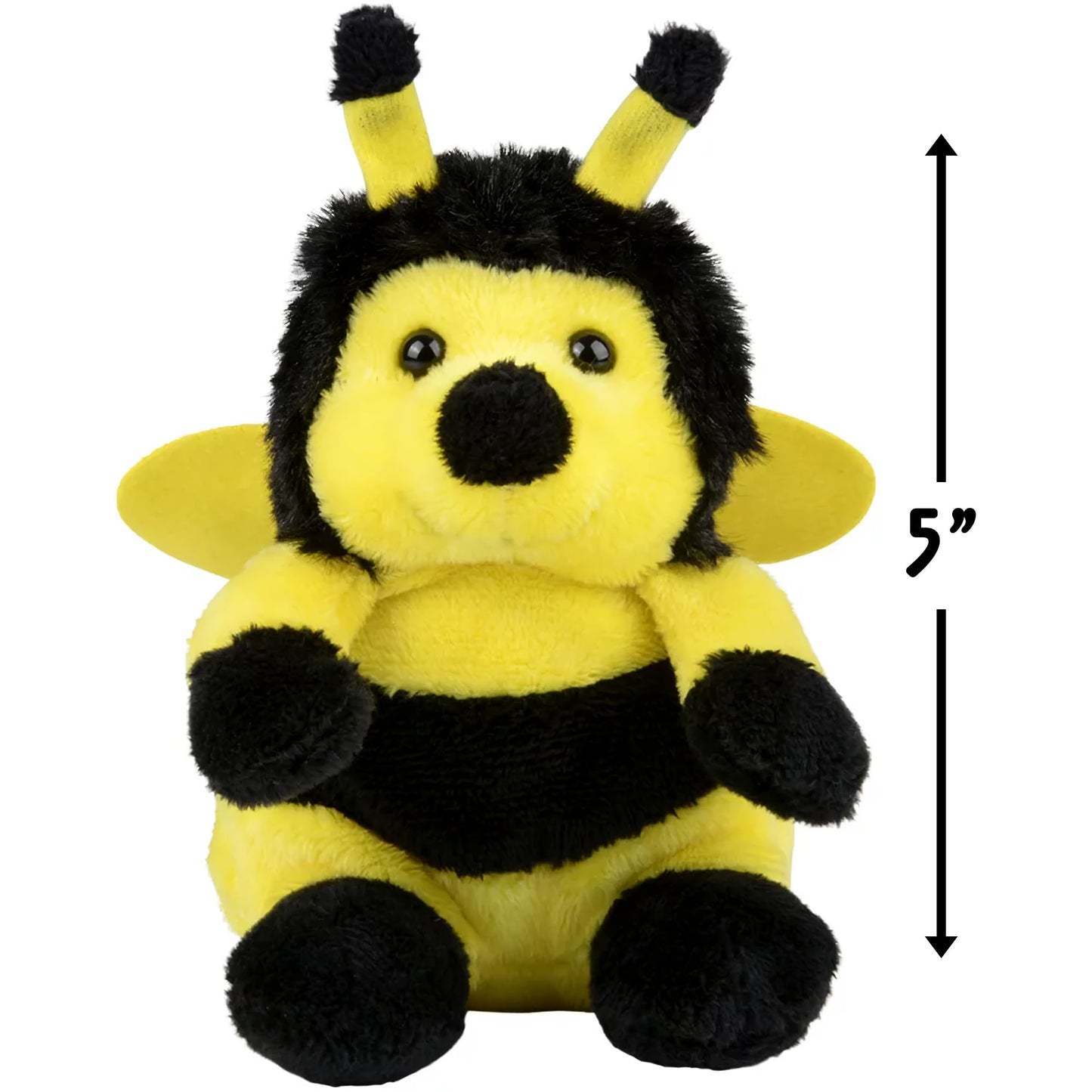 Rhode Island Novelty Bumble Bee Plush Bean-Filled Stuffed Animal – RN APWEBUM