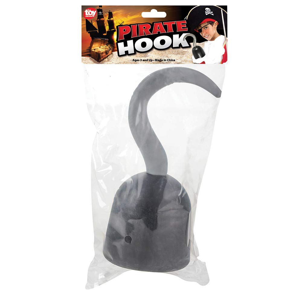 Rhode Island Novelty Captain 7.5-Inch Hook Hand | Pirate Costume Accessory | 1 per Order